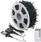 1000LED Christmas Lights, Extra Long 328FT Xmas Green Wire Fairy String Lights Plug in Outdoor, Remote Control & 8 Lighting Modes
